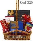 best selection of high quality gift baskets for delivery to Lima Peru, exclusive gift baskets to Peru